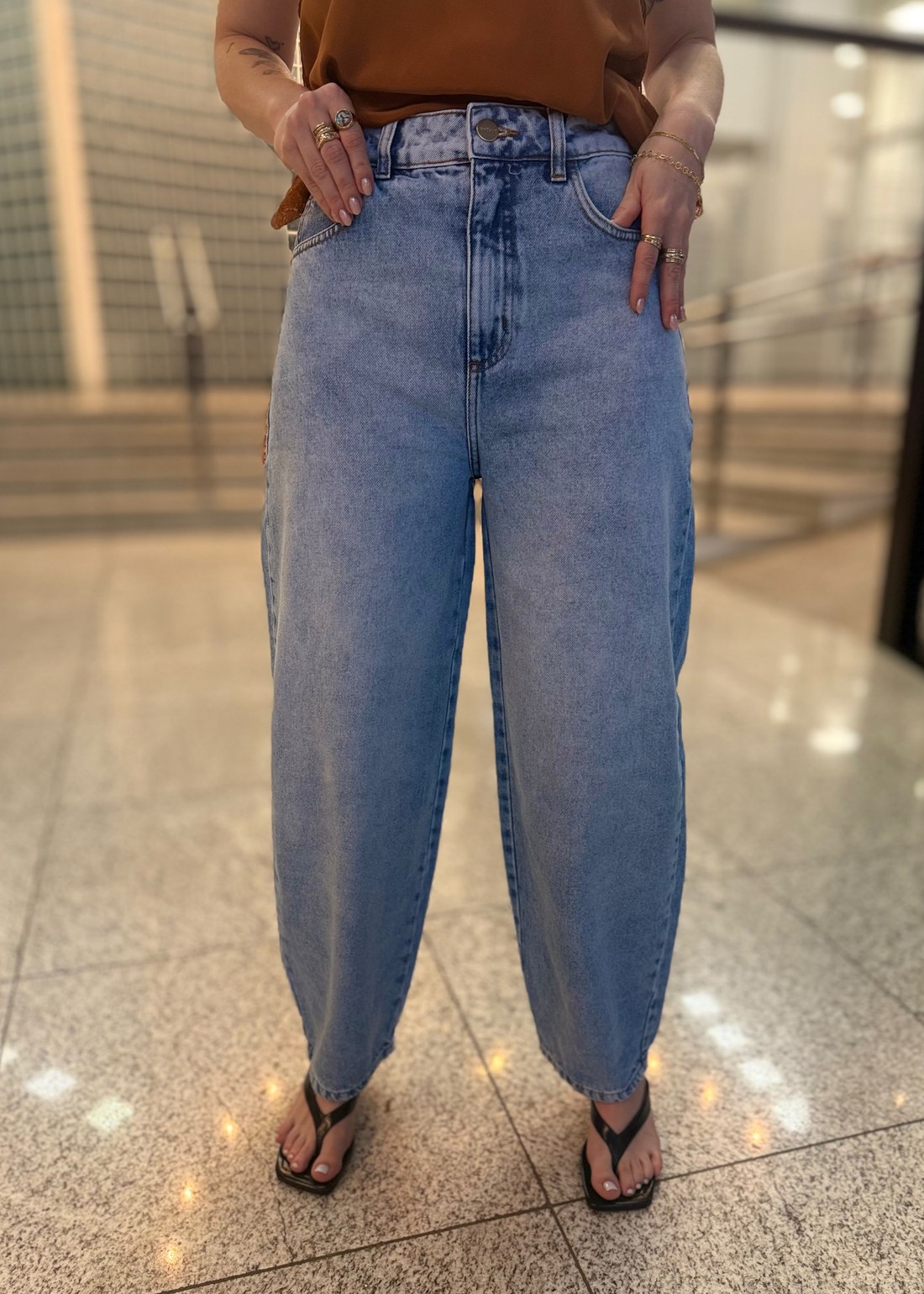 CALÇA JEANS JOANA BARRIL COLCCI CALÇA JEANS JOANA BARRIL COLCCI