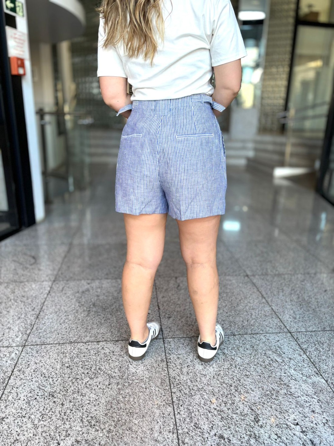 SHORT GIGI AZUL DENIM NV