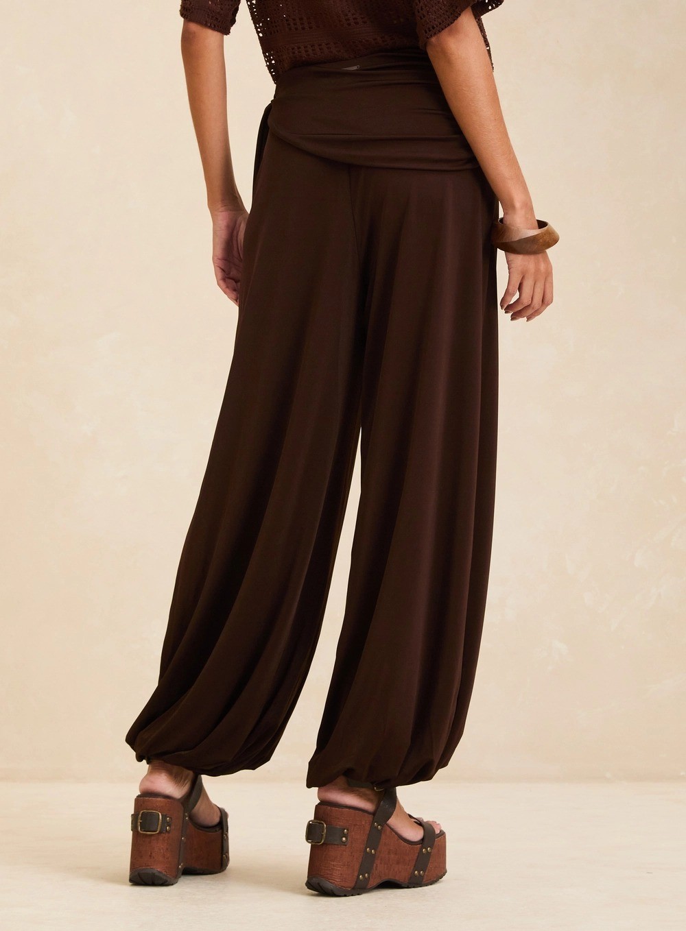 CALÇA BALLON MARROM CUMIN FORUM CALÇA BALLON MARROM CUMIN FORUM