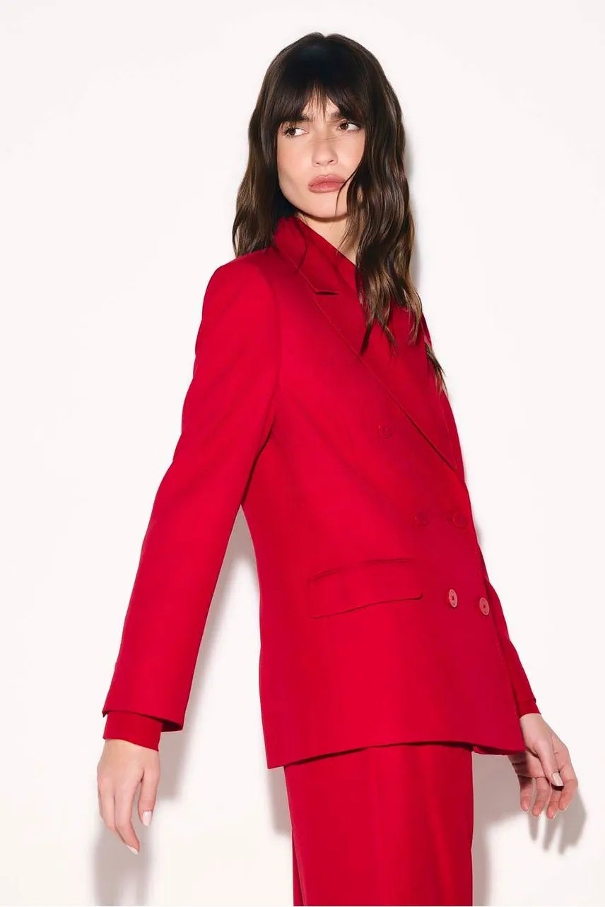BLAZER ESTHER VERMELHO ROCK NV BLAZER ESTHER VERMELHO ROCK NV