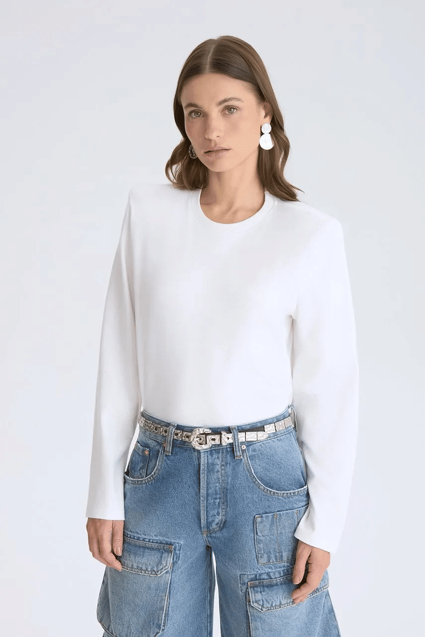 TSHIRT MANGA LONGA NATI OFF WHITE NV TSHIRT MANGA LONGA NATI OFF WHITE NV