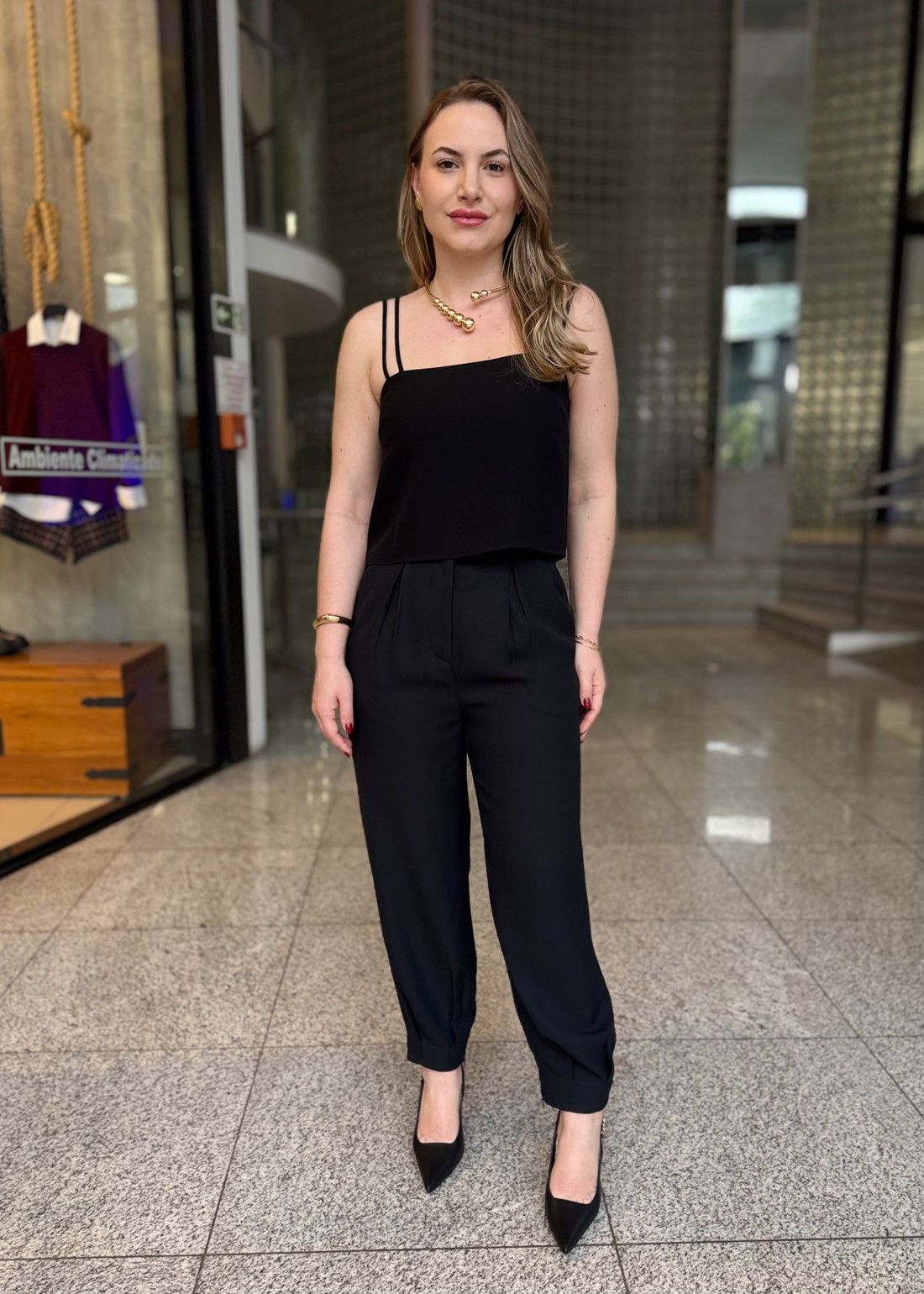 BLUSA BIA PRETA NV BLUSA BIA PRETA NV