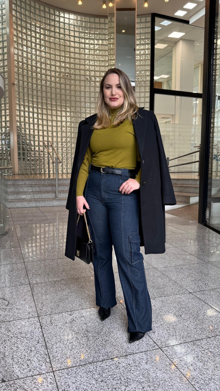 CALCA JEANS DIANA INDIGO FORUM