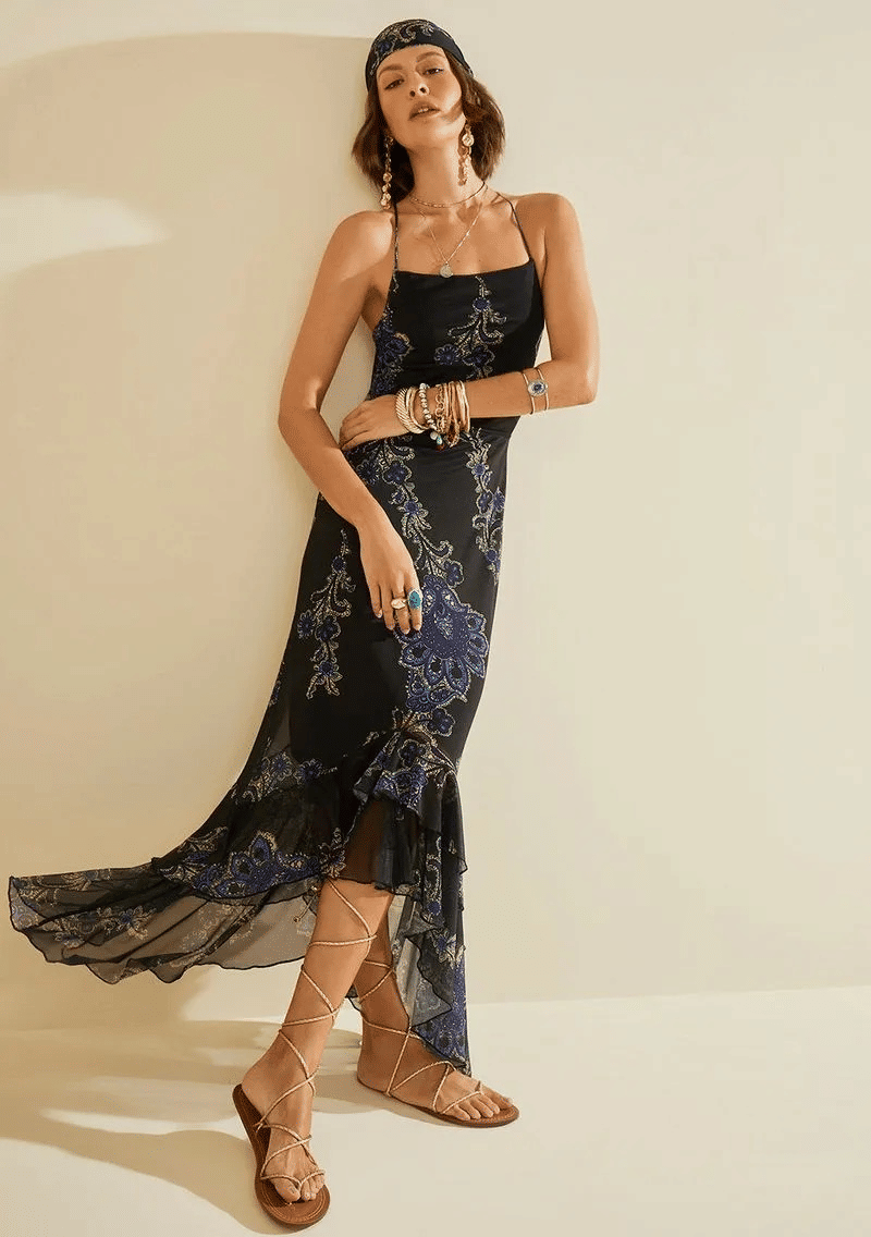 VESTIDO AJUSTADO DECOTE RETO COM ALCA LONGO MORENA ROSA VESTIDO AJUSTADO DECOTE RETO COM ALCA LONGO MORENA ROSA