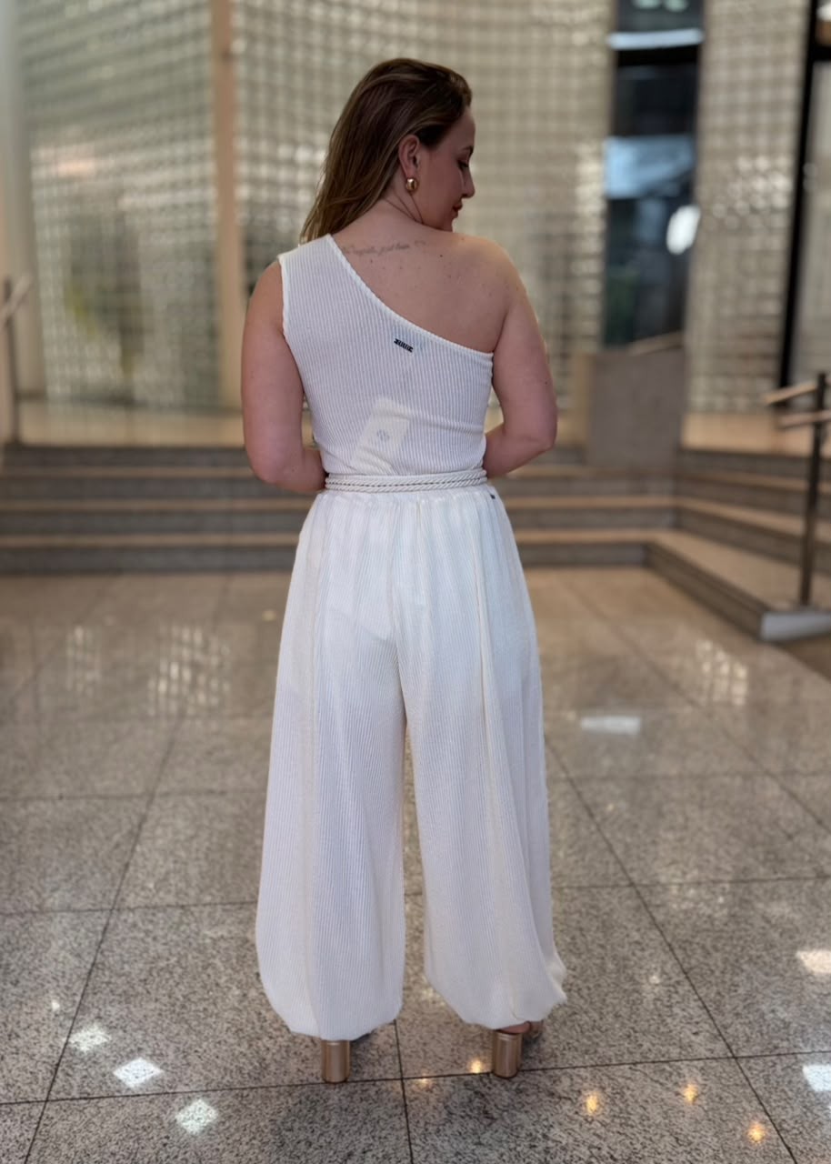 CALCA ALADIN CANELADA OFF WHITE COLCCI CALCA ALADIN CANELADA OFF WHITE COLCCI