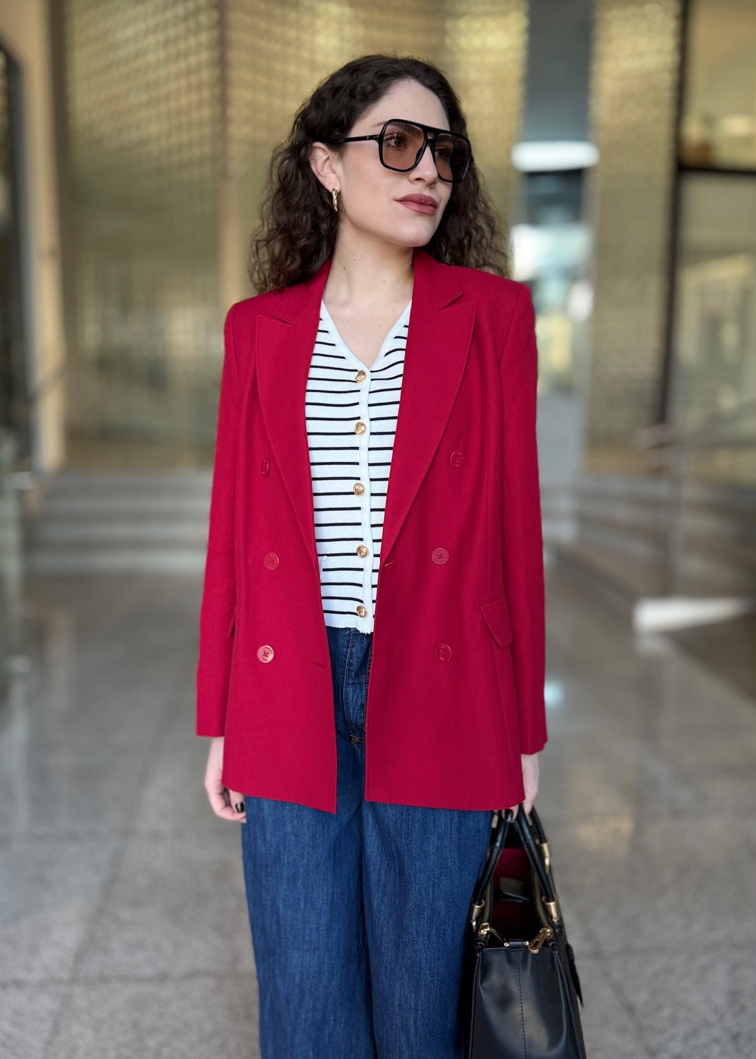BLAZER ESTHER VERMELHO ROCK NV BLAZER ESTHER VERMELHO ROCK NV