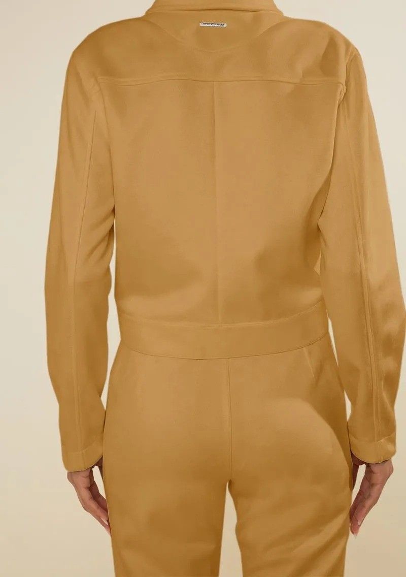 JAQUETA SOLTA MANGA LONGA PADRAO CAMEL MORENA ROSA JAQUETA SOLTA MANGA LONGA PADRAO CAMEL MORENA ROSA