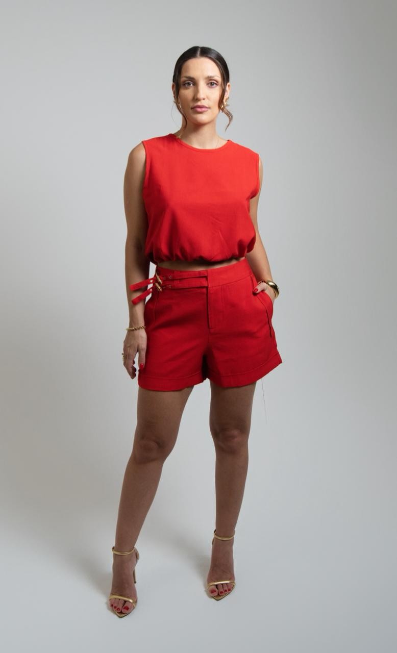 SHORTS ALFAIATARIA THALITA SHORTS ALFAIATARIA THALITA