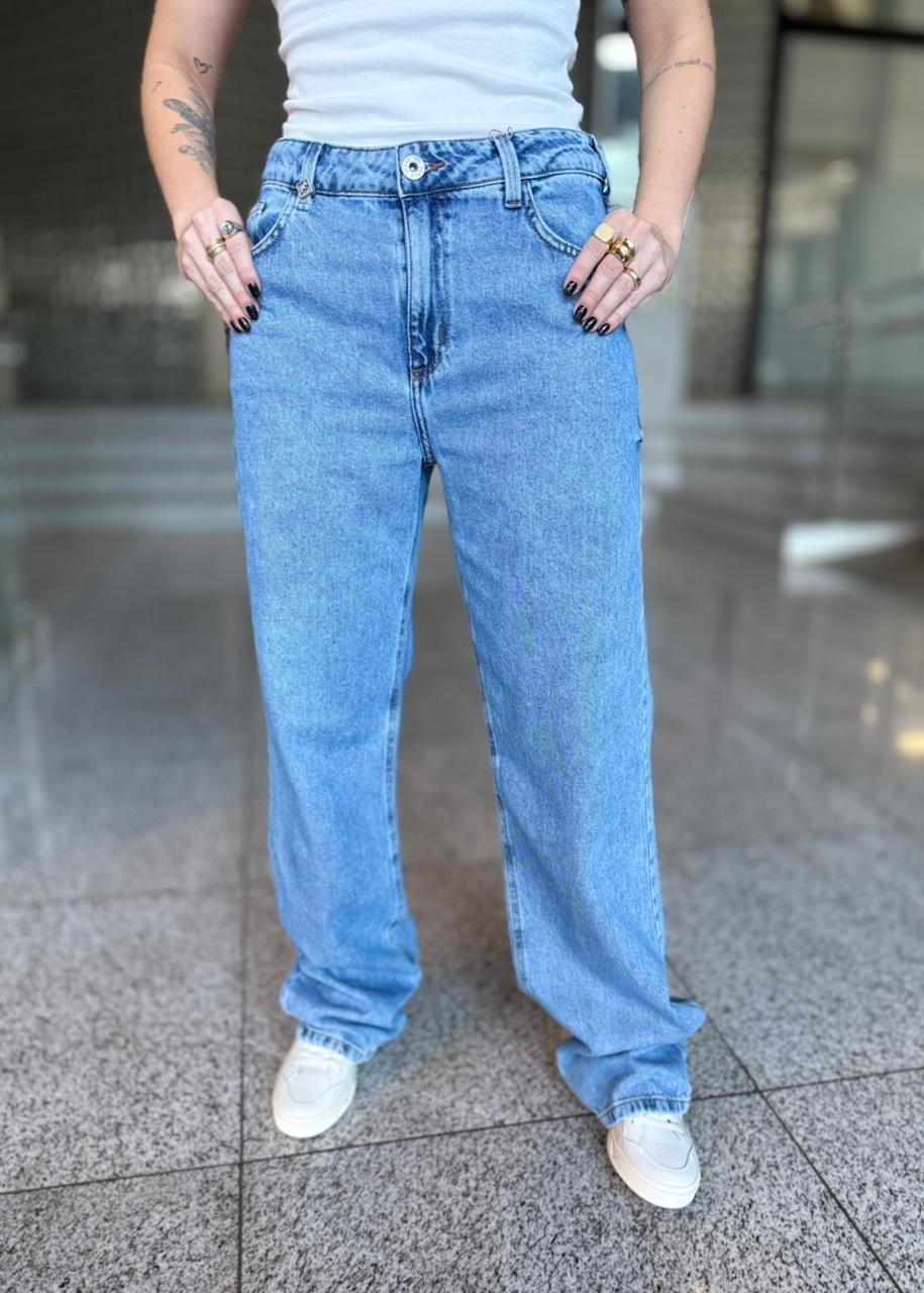 CALCA JEANS RAQUEL WIDE LEG FORUM