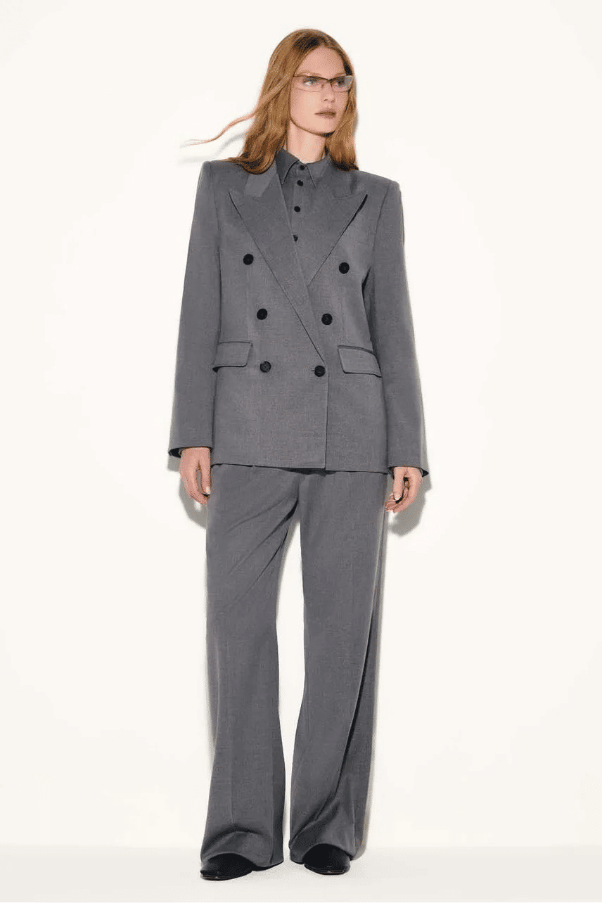 BLAZER ZOE CINZA MESCLA NV BLAZER ZOE CINZA MESCLA NV