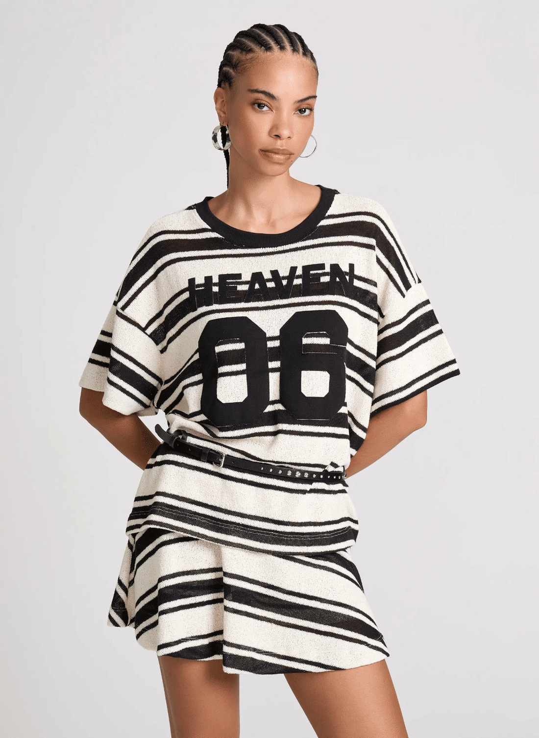 T SHIRT HEAVEN KNIT LISTRADO JOHN JOHN T SHIRT HEAVEN KNIT LISTRADO JOHN JOHN