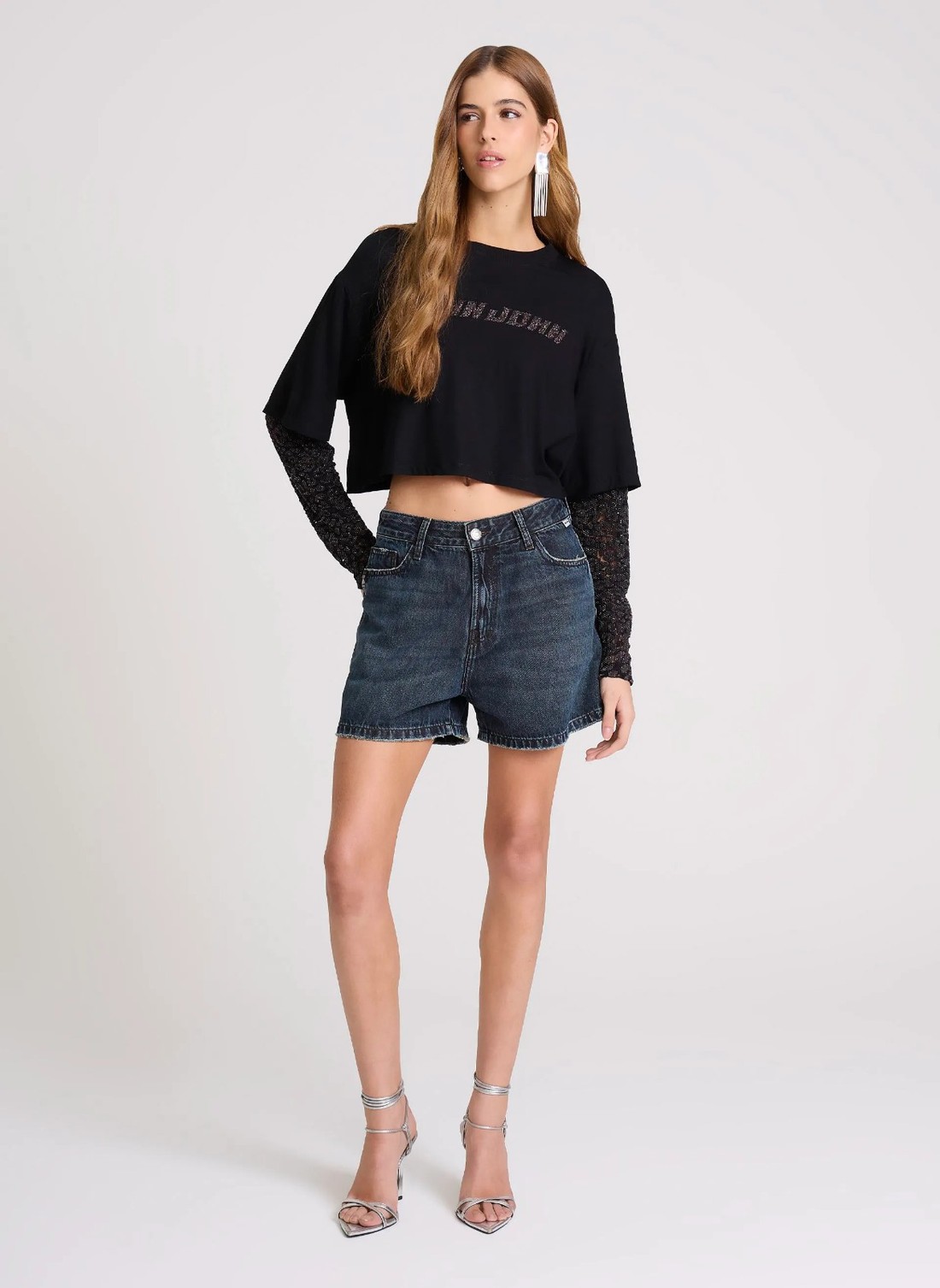 BERMUDA COMFORT DELAWARE JEANS ESCURO JOHN JOHN BERMUDA COMFORT DELAWARE JEANS ESCURO JOHN JOHN