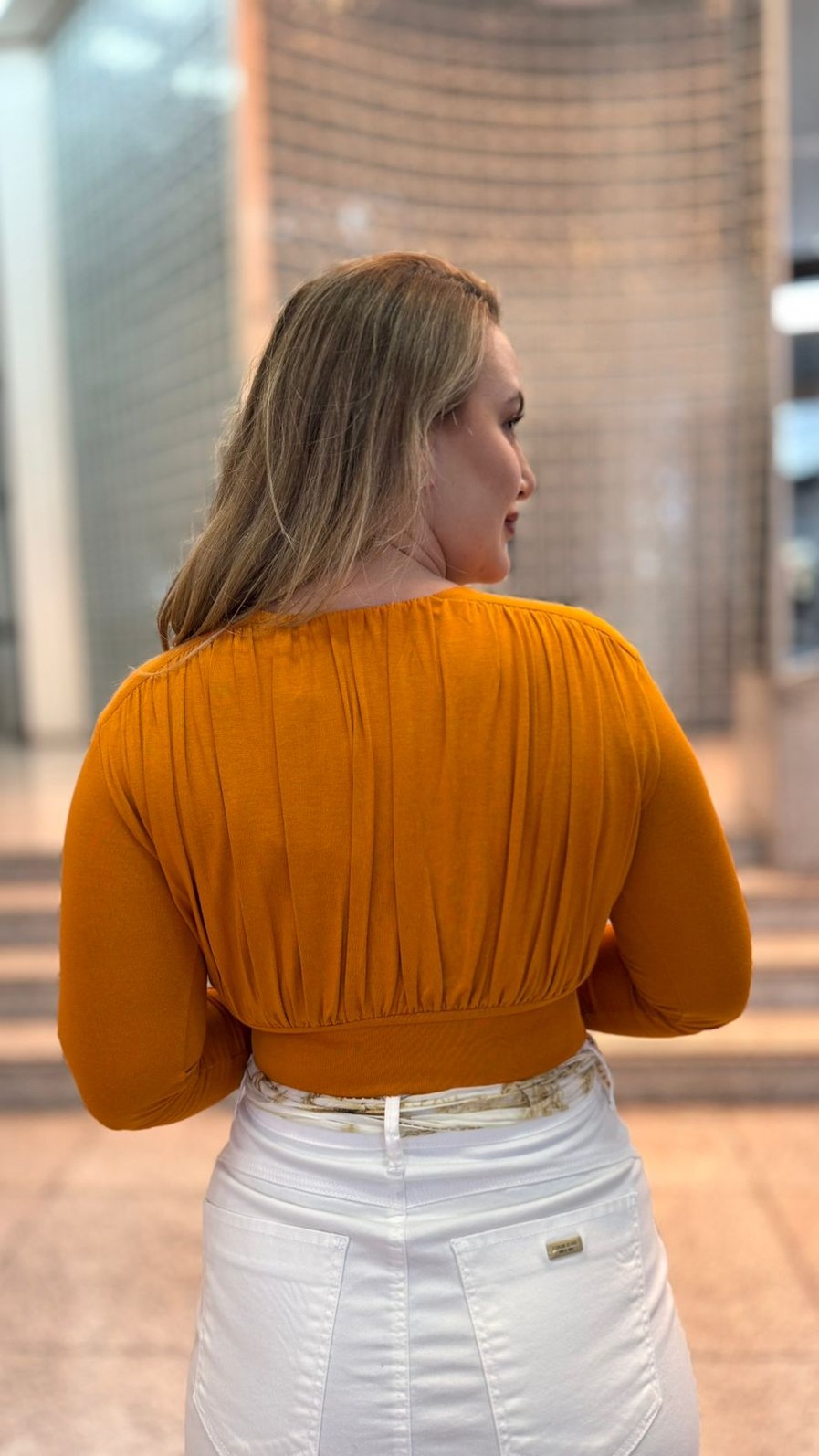 SAIA CURTA SARJA COM FAIXA BRANCO FORUM SAIA CURTA SARJA COM FAIXA BRANCO FORUM