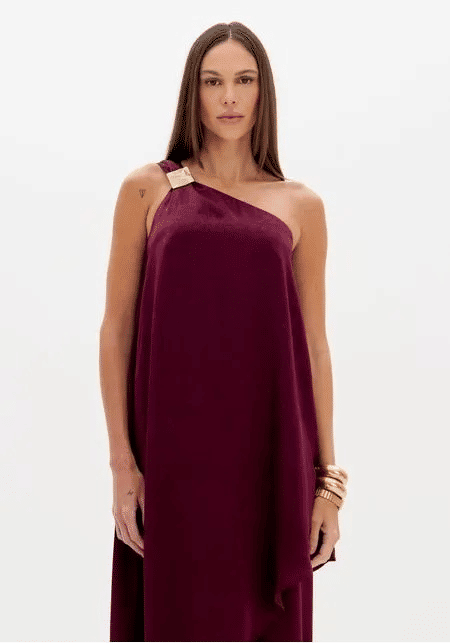 VESTIDO ASSIMETRICO OMBRO UNICO LANÇA PERFUME VESTIDO ASSIMETRICO OMBRO UNICO LANÇA PERFUME