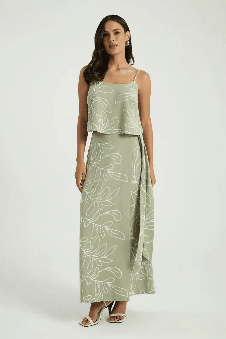 CAMISETA  AMPLA  BORDADA  VERDE ALECRIM MY PLACE CAMISETA  AMPLA  BORDADA  VERDE ALECRIM MY PLACE