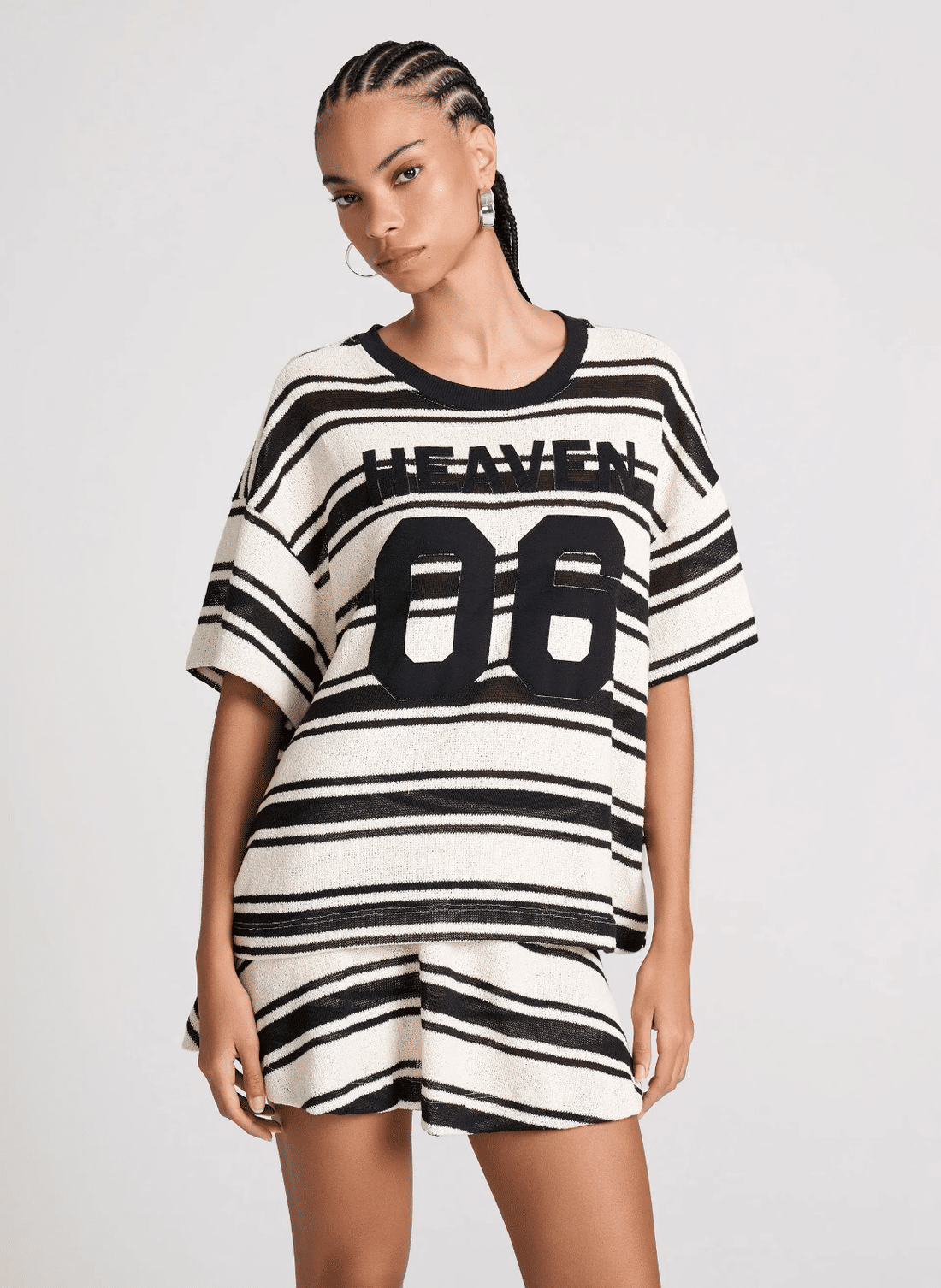 T SHIRT HEAVEN KNIT LISTRADO JOHN JOHN T SHIRT HEAVEN KNIT LISTRADO JOHN JOHN