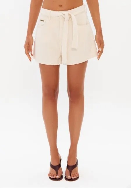 SHORT SARJA COMFORT CINTURA ALTA BEGE LANÇA PERFUME SHORT SARJA COMFORT CINTURA ALTA BEGE LANÇA PERFUME