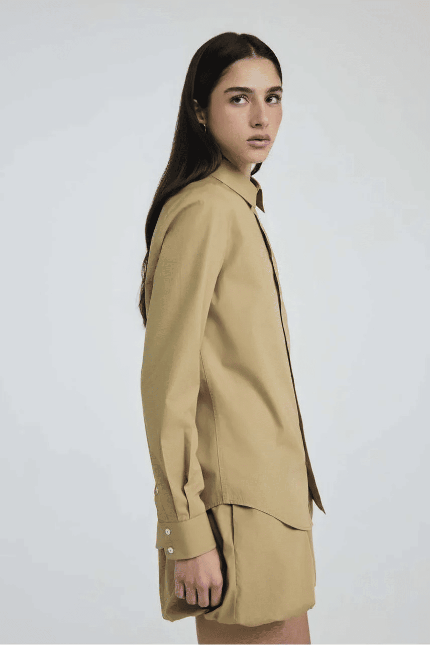 CAMISA JULIETA BEGE TRENCH NV CAMISA JULIETA BEGE TRENCH NV