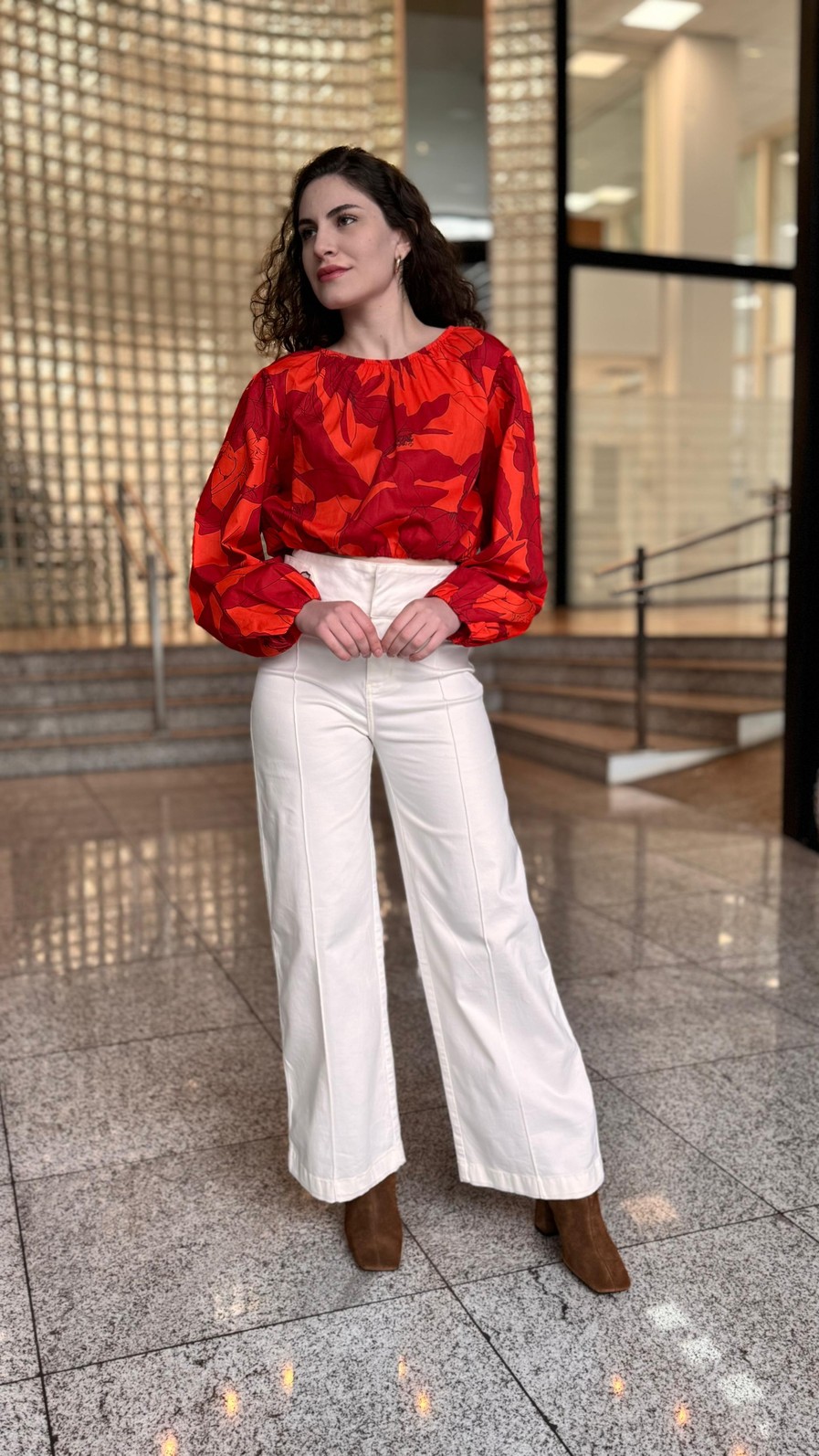 BLUSA DECOTE REDONDO MORENA ROSA