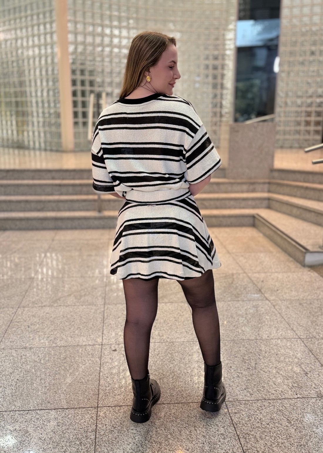 SAIA HEAVEN KNIT LISTRADO JOHN JOHN