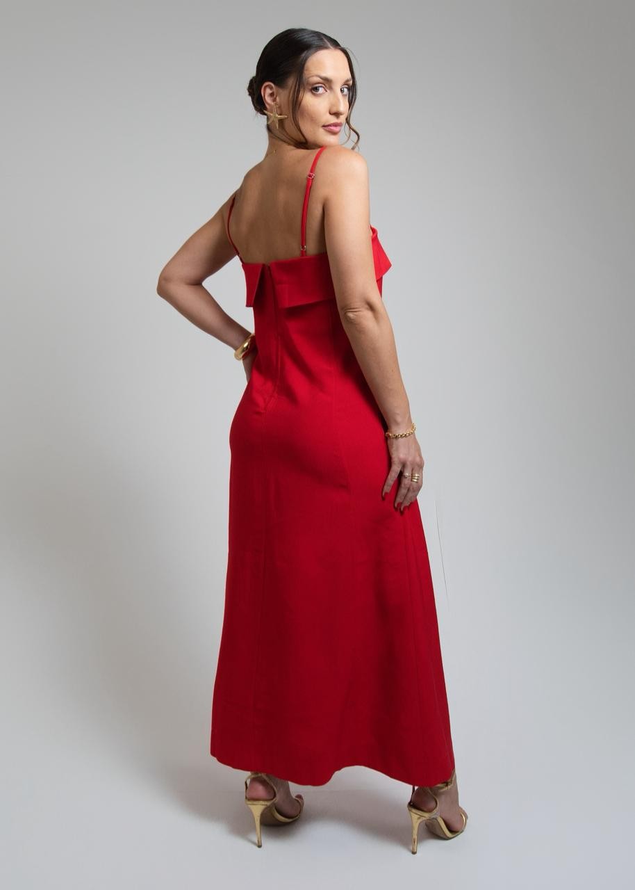 VESTIDO AMIRI VERMELHO VESTIDO AMIRI VERMELHO