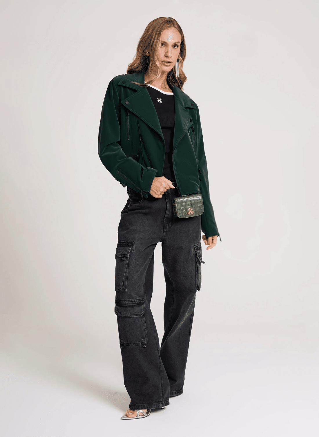 JAQUETA DAFNE VERDE MILITAR JOHN JOHN JAQUETA DAFNE VERDE MILITAR JOHN JOHN