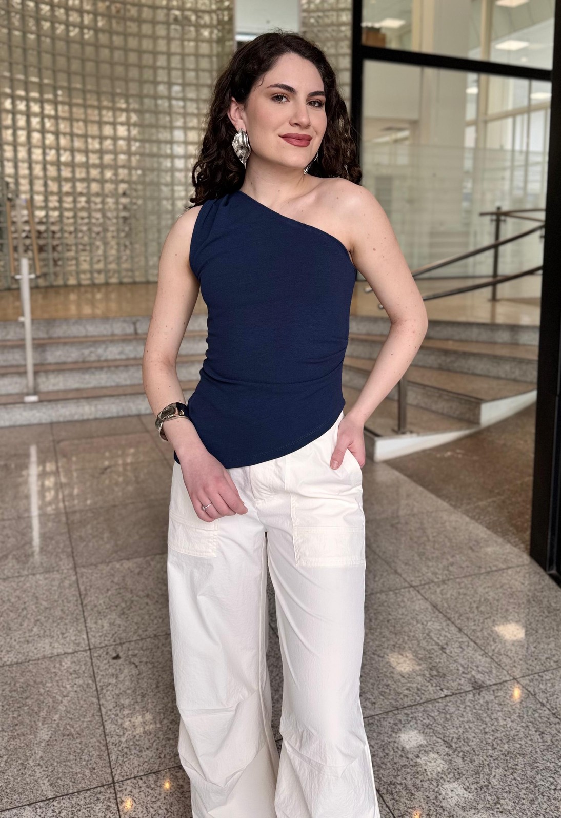 BLUSA AZUL OLYMPIC FORUM BLUSA AZUL OLYMPIC FORUM