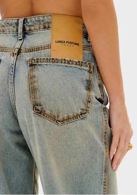 CALCA JEANS WIDE LEG HIGH LANÇA PERFUME CALCA JEANS WIDE LEG HIGH LANÇA PERFUME