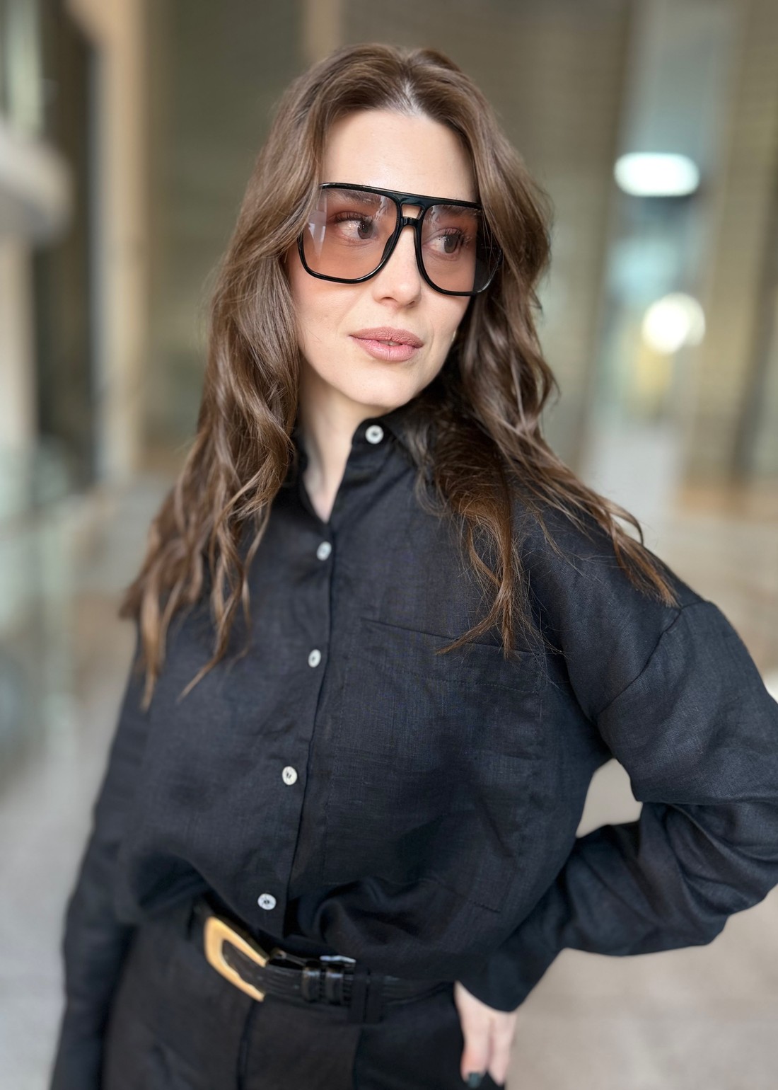 CAMISA CHLOE PRETO CAMISA CHLOE PRETO