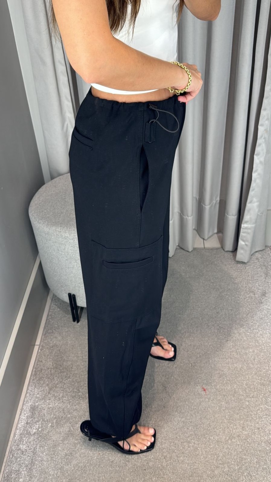 CALCA DE MALHA ESTRUTURADA UTILITARIA ANIMALE CALCA DE MALHA ESTRUTURADA UTILITARIA ANIMALE