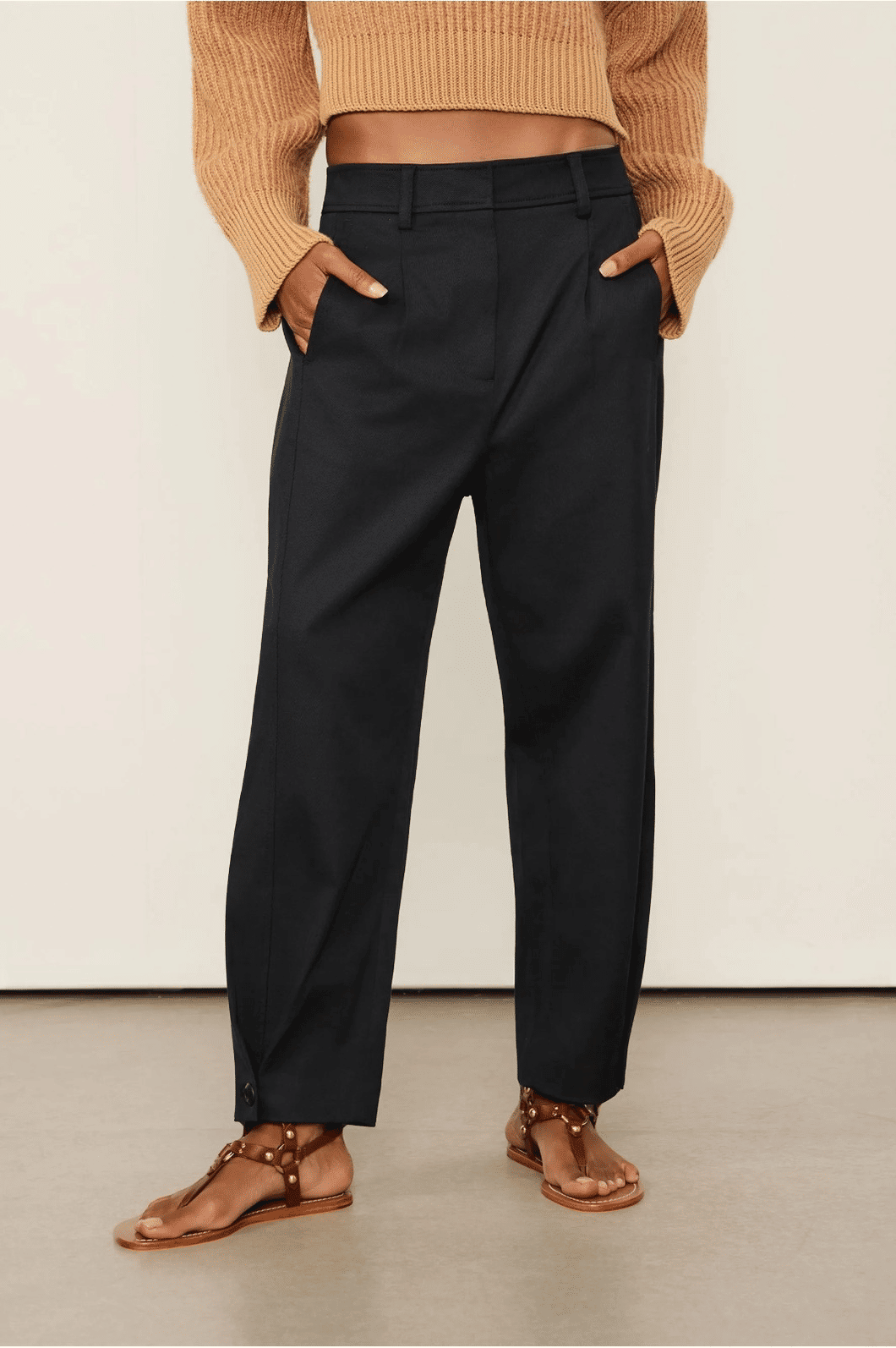 CALCA BOTOES NA BARRA PRETO ANIMALE CALCA BOTOES NA BARRA PRETO ANIMALE