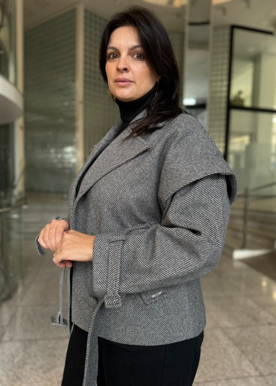 CASACO CINZA FULIGEM FORUM