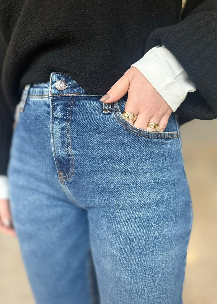 CALCA JEANS CROPPED STRAIGHT CALVIN KLEIN CALCA JEANS CROPPED STRAIGHT CALVIN KLEIN