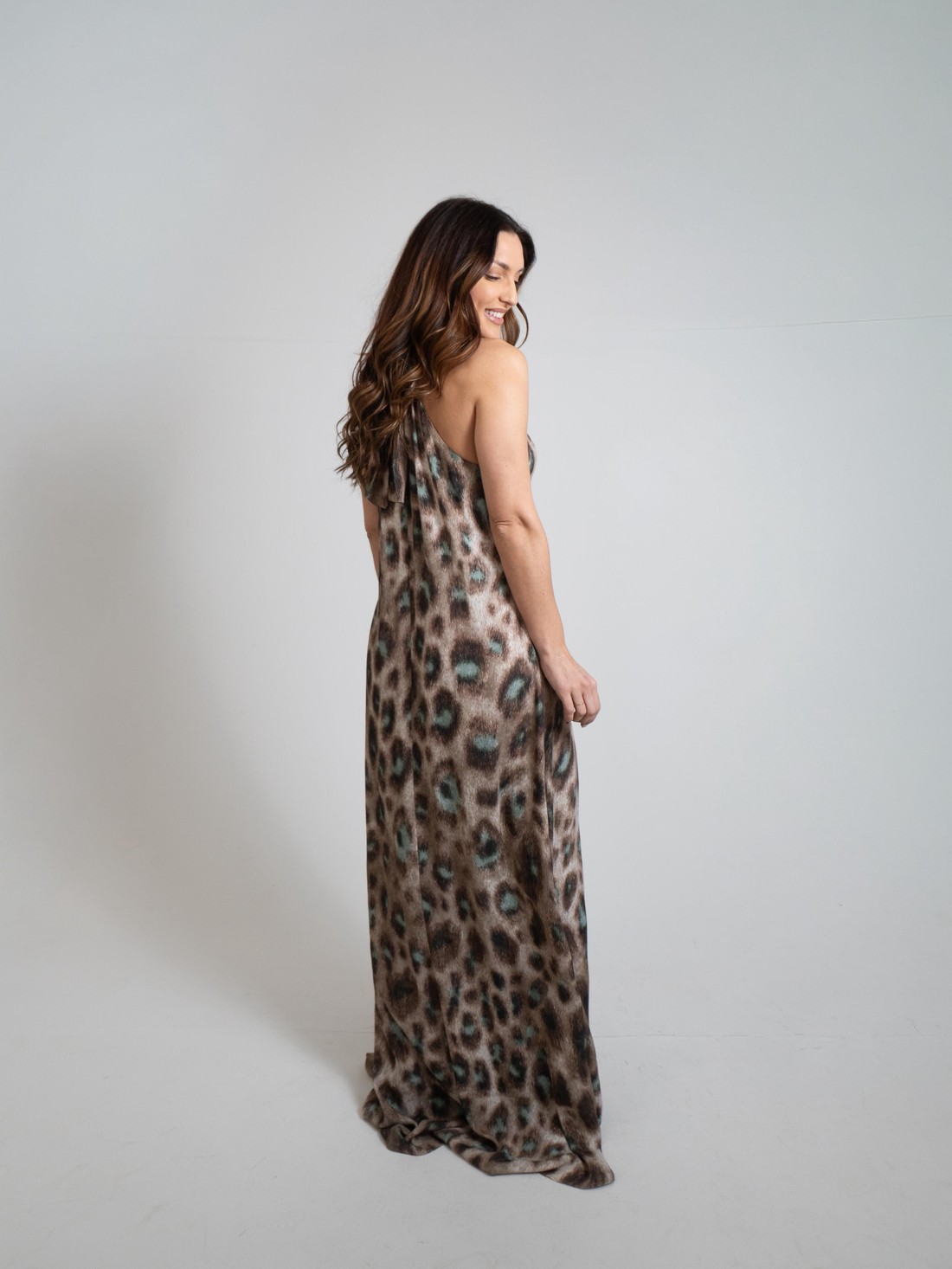 VESTIDO SOLTO CAVA FRANCESA SEM MANGA LONGO MORENA ROSA