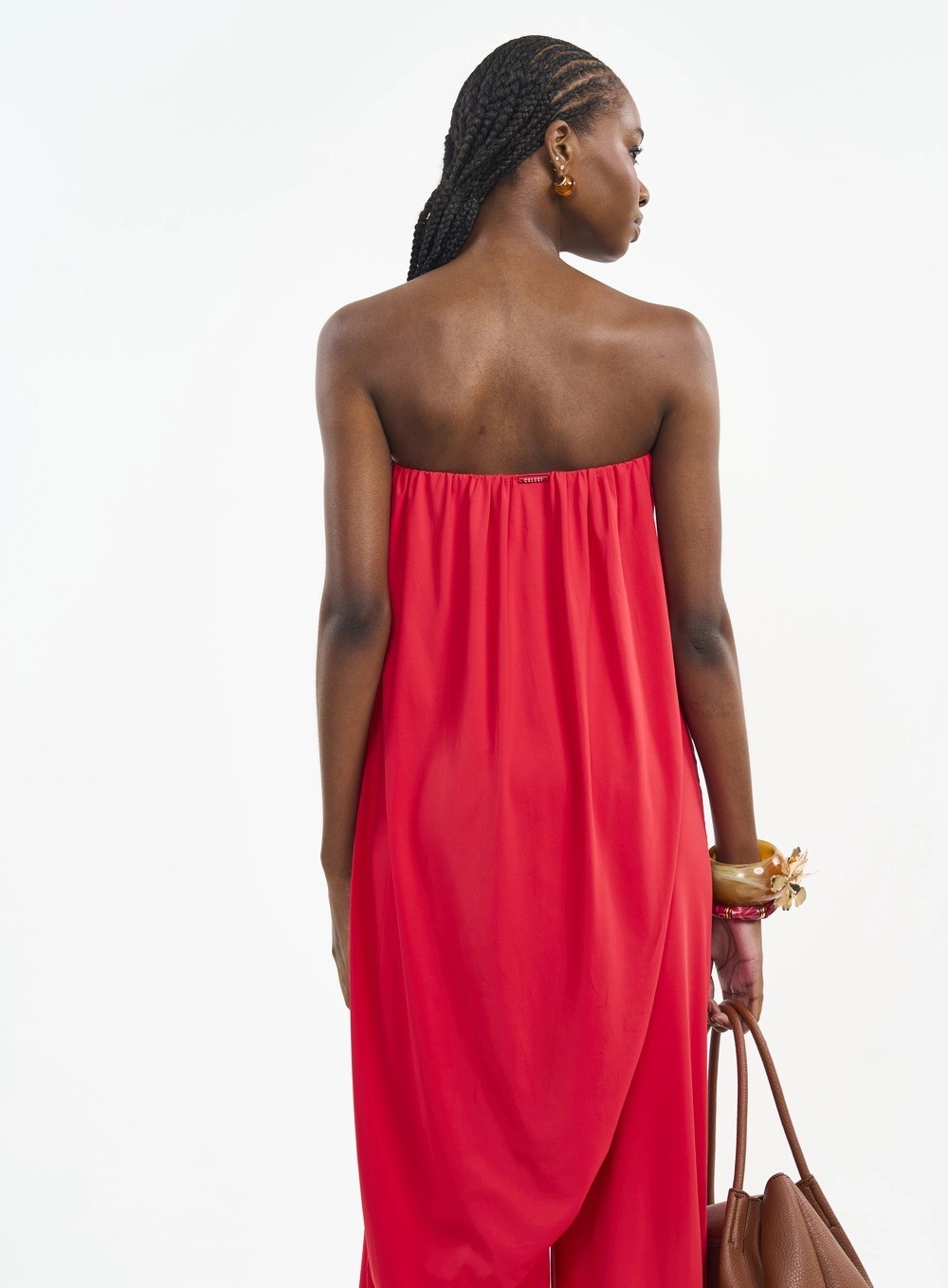 BLUSA TOMARA QUE CAIA LONGA COM FENDA VERMELHO LUXURY COLCCI BLUSA TOMARA QUE CAIA LONGA COM FENDA VERMELHO LUXURY COLCCI
