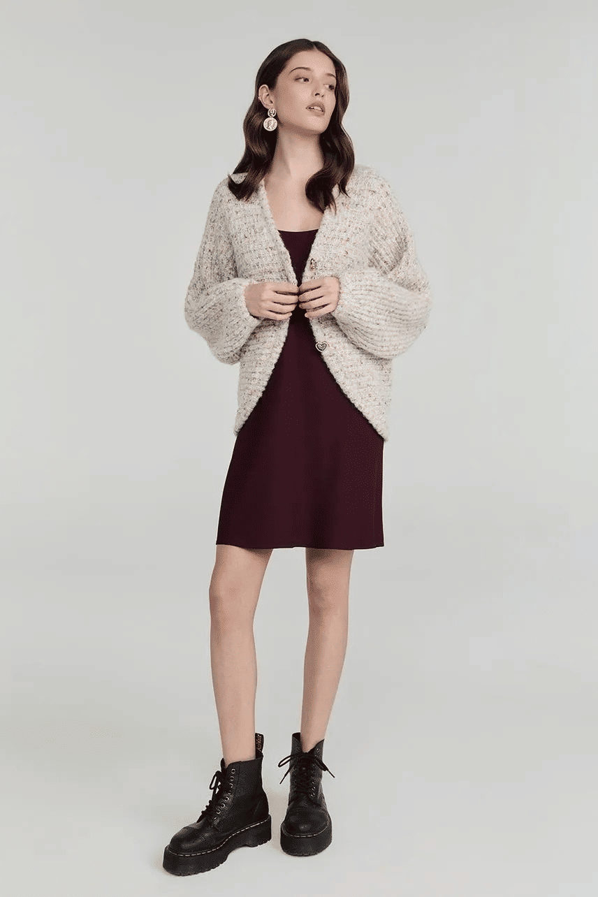 CASAQUETO TRICOT VERA BEGE MULTICOLORS NV CASAQUETO TRICOT VERA BEGE MULTICOLORS NV