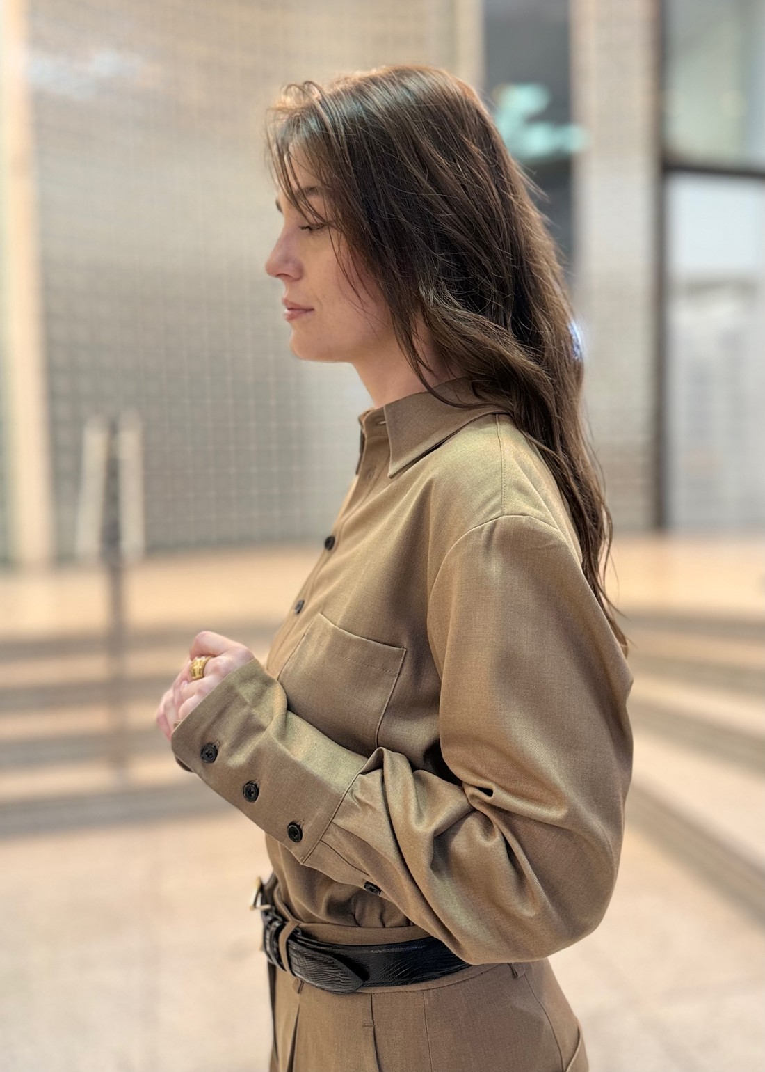CAMISA ZOE - PP - BEGE CAMISA ZOE - PP - BEGE