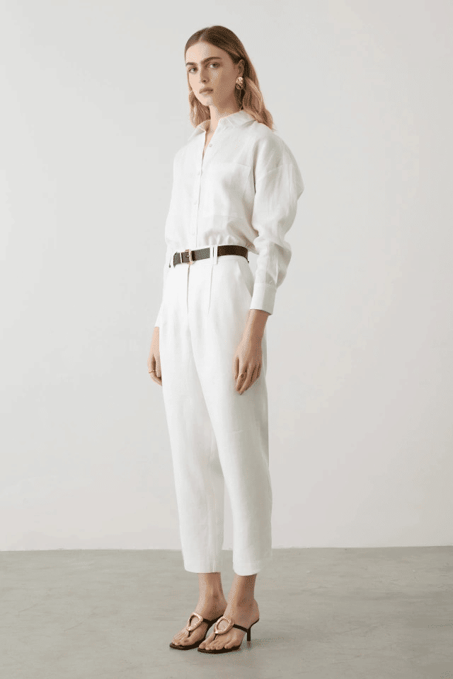 CALCA BRENDA OFF WHITE CALCA BRENDA OFF WHITE