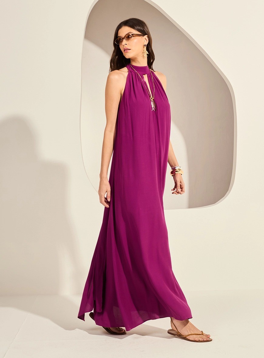 VESTIDO LONGO ROXO ORCHID TIN FORUM VESTIDO LONGO ROXO ORCHID TIN FORUM