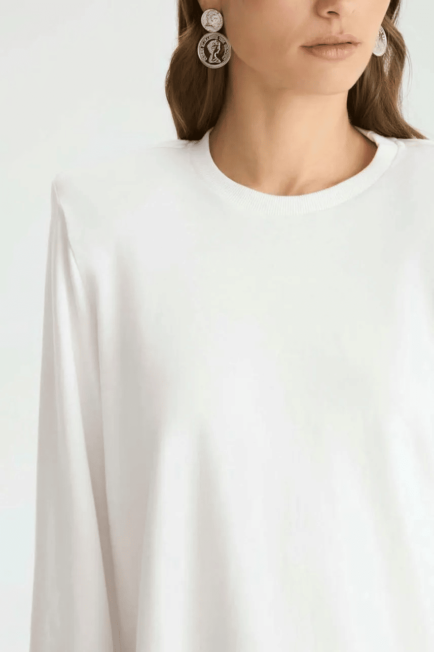 TSHIRT MANGA LONGA NATI OFF WHITE NV TSHIRT MANGA LONGA NATI OFF WHITE NV
