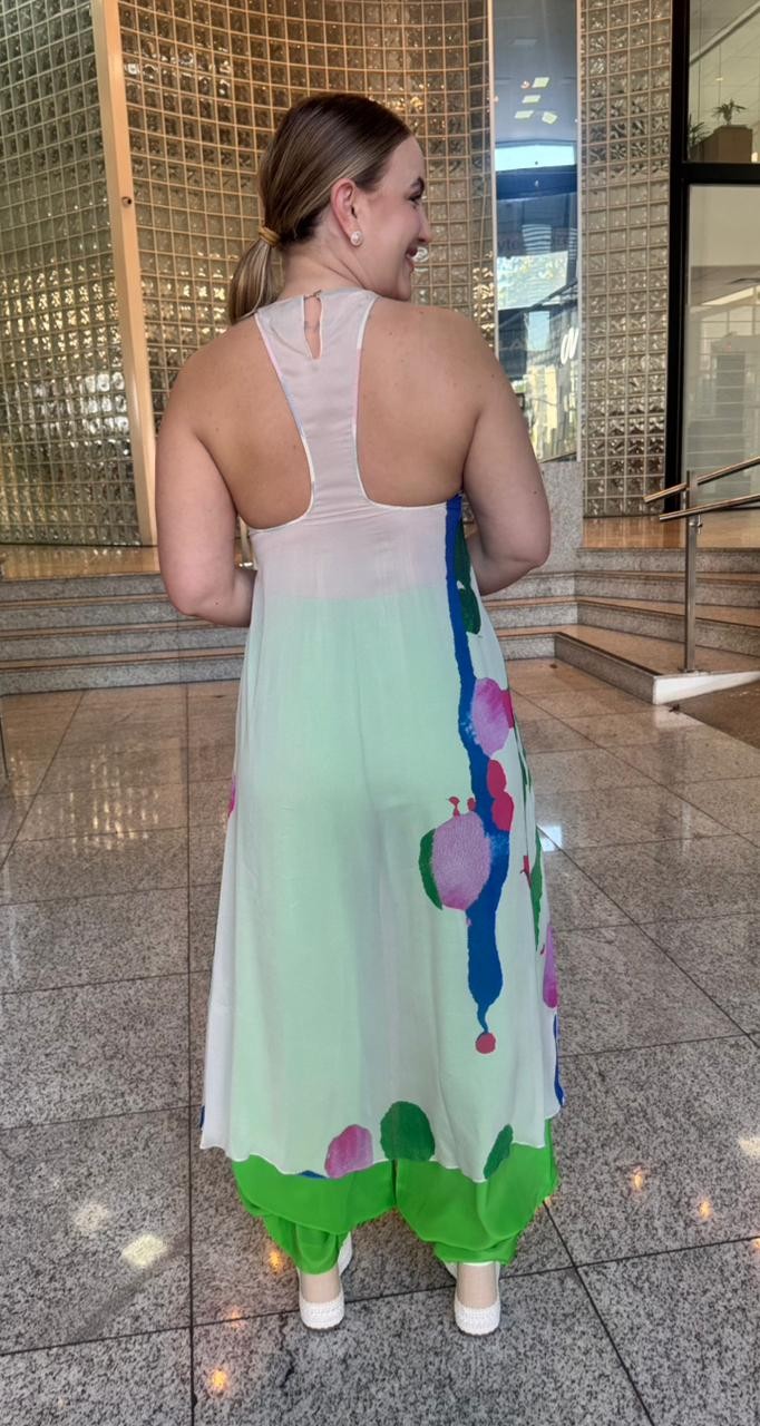 TUNICA MAXI REGATA PINTURA SANCINETI ANIMALE TUNICA MAXI REGATA PINTURA SANCINETI ANIMALE