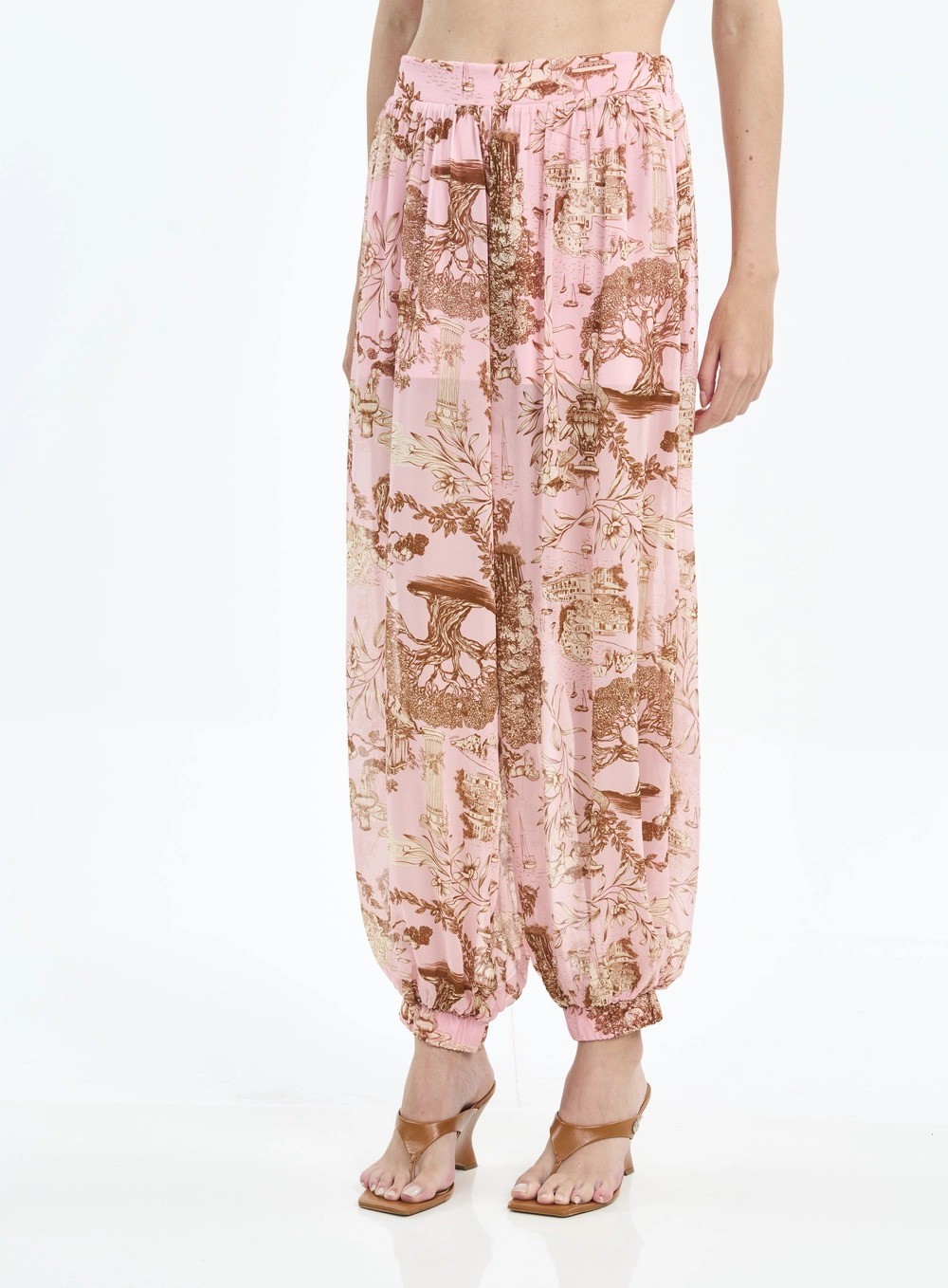CALÇA FLUIDA ESTAMPADA KALISTE COLCCI CALÇA FLUIDA ESTAMPADA KALISTE COLCCI