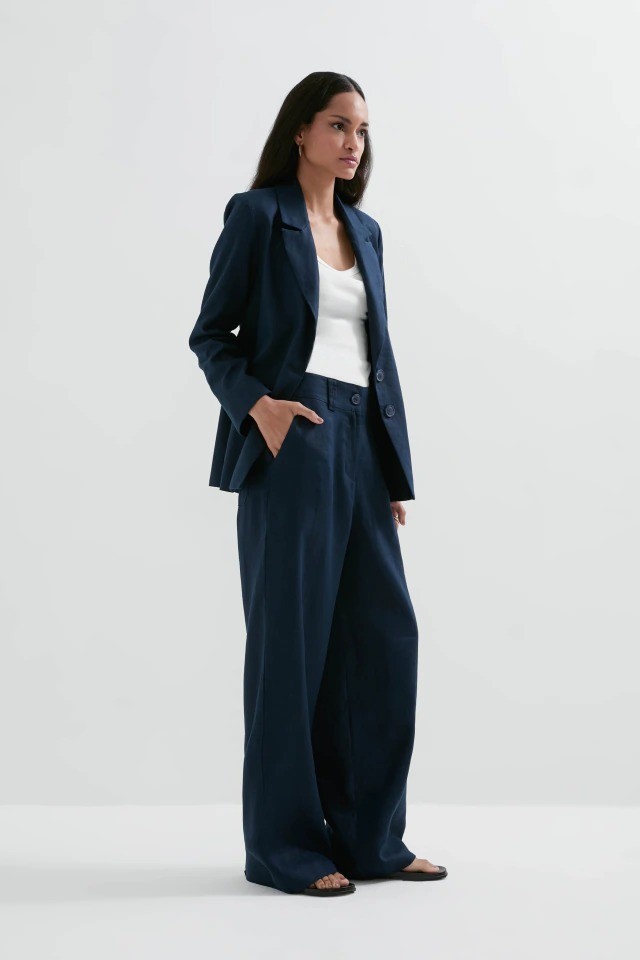 CALÇA EDUARDA AZUL MARINHO CALÇA EDUARDA AZUL MARINHO
