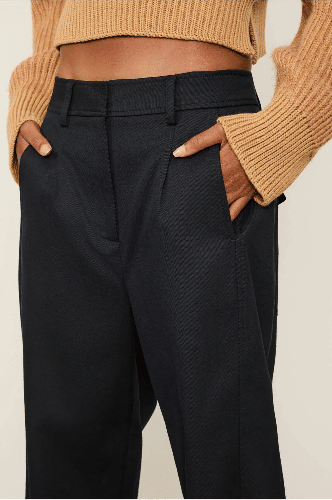 CALCA BOTOES NA BARRA PRETO ANIMALE CALCA BOTOES NA BARRA PRETO ANIMALE