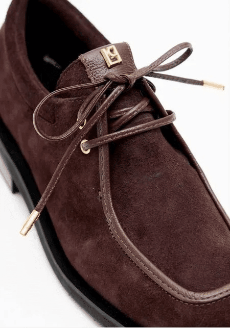 MOCASSIM COURO COM PONTEIRA METAL MARROM LANÇA PEFRUME MOCASSIM COURO COM PONTEIRA METAL MARROM LANÇA PEFRUME