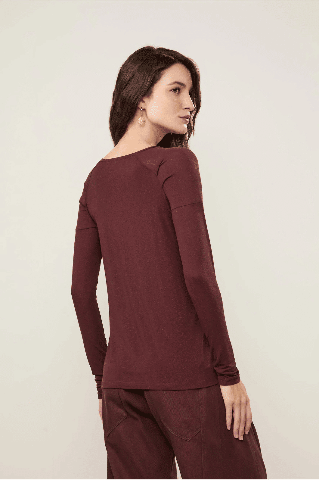RAGLAN DESCONSTRUIDA MARROM ANIMALE RAGLAN DESCONSTRUIDA MARROM ANIMALE