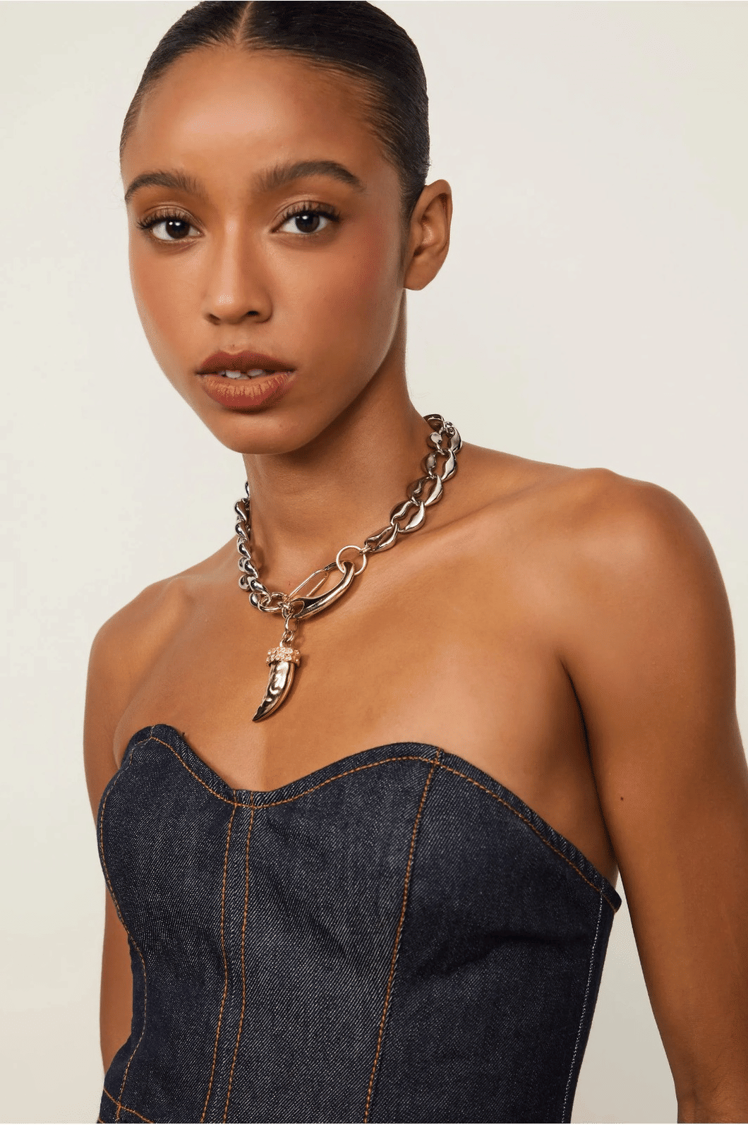 BLUSA SEM ALCA JEANS RAW ANIMALE BLUSA SEM ALCA JEANS RAW ANIMALE