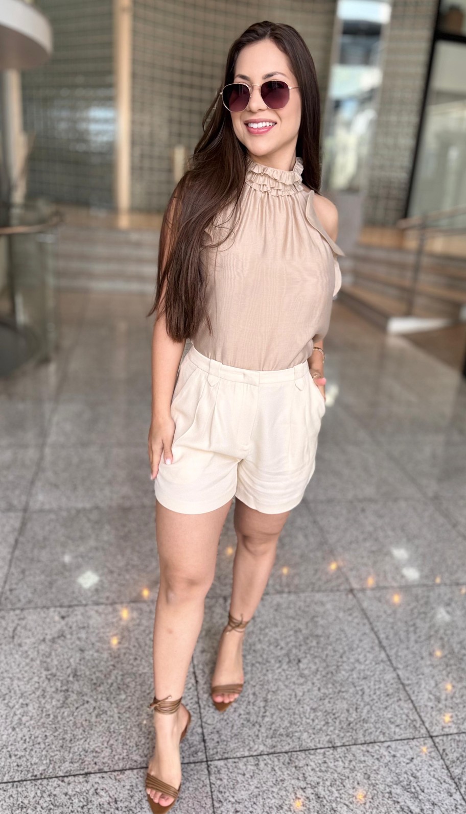 SHORTS ALANA BEGE NV SHORTS ALANA BEGE NV