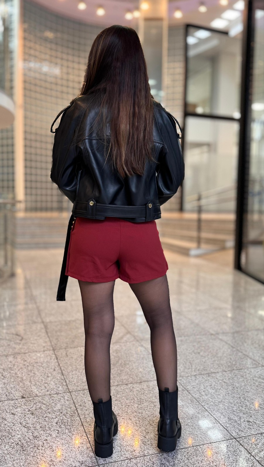 SHORT SAIA CINTURA ALTA