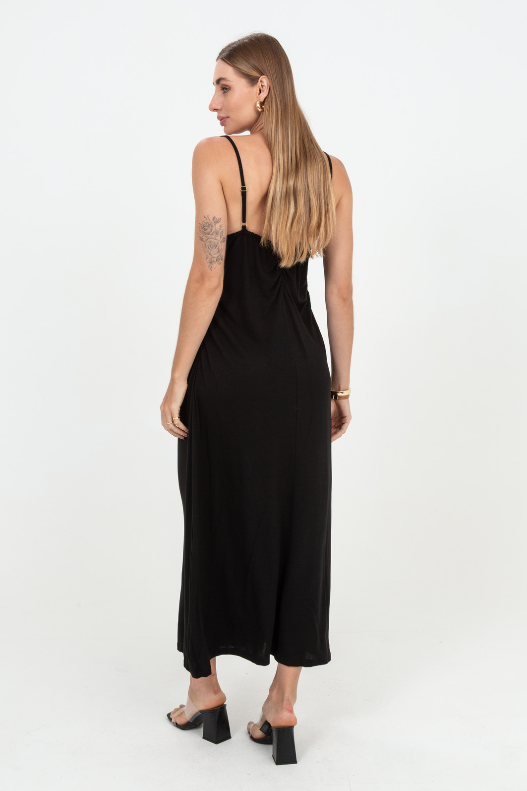 Vestido de Alça e Franzido Sóror Vestido de Alça e Franzido Sóror